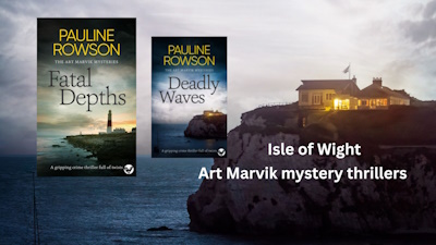 Art Marvik Mysteries partially set on the Isle of Wight